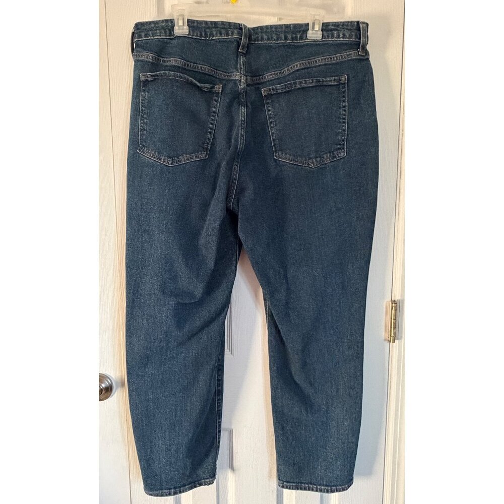 Womens Old Navy OG Straight High Rise Jeans size 16 Ankle Length - Picture 6 of 6